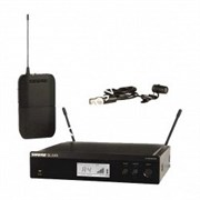 SHURE BLX14RE/W85 M17 662-686 MHz радиосистема петличная с микрофоном WL185. Кронштейны для крепления в рэк в комплекте