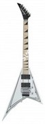 JACKSON RRX24 MN - SN WHT W BLK PNS Электрогитара, серия X - Rhoads