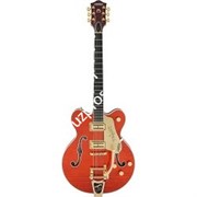 Gretsch G6620TFM Players Edition Nashville Center-Block Double Cut., Bigsby, Tiger Flame Maple, Orange Электр. гит., цв. оранж