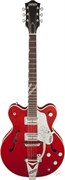 Gretsch G6609TFM PLAYERS EDITION BROADKASTER CENTER BLOCK DOUBLE-CUT BIGSBY Электрогитара полуакустическая, цвет темно-вишневый
