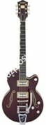 Gretsch G6659TFM-DCH BRDKSTR JR DK CH WC Электрогитара полуакустическая, серия Professional Collection, цвет темно-вишневый