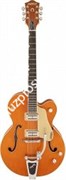 Gretsch G6120SSLVO Brian Setzer Nashville, Bigsby, TV Jones, Vintage Orange Stain, Lacquer Электрогитара п/а, цв. винтаж оранж