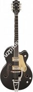 Gretsch G6120SSU-BK Brian Setzer Nashville, Bigsby, TV Jones, Black, Urethane Электрогитара полуакуст., цвет черный лак (уретан)