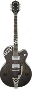 Gretsch G6120SH-2TBLK Brian Setzer 2-Tone Hot Rod, Bigsby, TV Jones, Tuxedo Black Электрогитара полуакустич., цв. черный