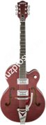 Gretsch G6120SH-RRED Brian Setzer 2-Tone Hot Rod, Bigsby, TV Jones, Roman Red Электрогитара полуакуст., цвет темно-красный