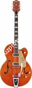 Gretsch G6120DE Duane Eddy Signature Hollow Body, Bigsby, RW F-board, Desert Sunrise, Lacquer Электрогитара п/а, оранжевый лак