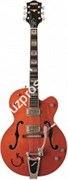 Gretsch G6120RHH Reverend Horton Heat Signature, Bigsby, Ebony F-board, Orange Stain, Lacquer Электрогитара п/а, цв. оранжевый