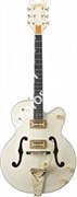 Gretsch G6136-1958 Stephen Stills Signature White Falcon, Bigsby, Ebony F-board, Aged White Электрогитара полуакуст., цв. белый