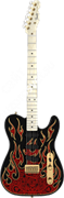 FENDER James Burton Telecaster, Maple Fingerboard, Red Paisley Flames Электрогитара