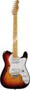 FENDER Classic Series '72 Telecaster Thinline, Maple Fingerboard, 3-Color Sunburst Электрогитара