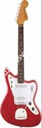 FENDER CLSC 60S JAGUAR LAQ PF FRD электрогитара, цвет красный, накладка грифа Пао Ферро
