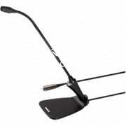SHURE CVG12DRS-B/C конденсаторный кардиоидный микрофон 12'.2 гибких секции, встроеный преамп, с подставкой, черный, кольцо, mute