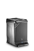 JBL EON ONE активная портативная система. Мощность 380Вт, НЧ 1x10", ВЧ 6x2" - конфигурация линейного массива, макс SPL 118дБ, Bluetooth-аудио, 6-канальный микшерный пульт. 19кг
