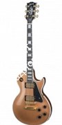 GIBSON CUSTOM LES PAUL CUSTOM CARTRIDGE BRASS электрогитара с кейсом, цвет медный, фурнитура Gold