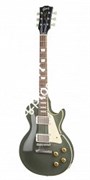 GIBSON CUSTOM LES PAUL STANDARD PLAIN TOP OXFORD GRAY электрогитара с кейсом, цвет серый, фурнитура никель