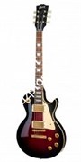 GIBSON CUSTOM LES PAUL STANDARD LIGHTLY FIGURED TOP CRIMSON SUNSET электрогитара с кейсом, цвет санберст, фурнитура Gold