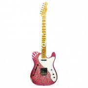 FENDER LIMITED EDITION RELIC 50S THINLINE TELE - PINK PAISLEY электрогитара RELIC 50S THINLINE TELE, розовый пэйсли