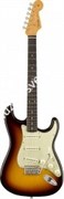FENDER 2018 VINTAGE CUSTOM 1959 STRATOCASTER® - CHOCOLATE 3-COLOR SUNBURST Электрогитара с кейсом, 3-х цветный санберст