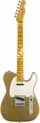 FENDER 2018 LTD RELIC® DOUBLE ESQUIRE® 'SPECIAL' - AGED AMBER W/AGED AZTEC GOLD TOP Электрогитара с кейсом, цвет янтарный/золоти