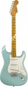 FENDER 2018 POSTMODERN STRAT® MPL - JOURNEYMAN RELIC® - AGED DAPHNE BLUE Электрогитара с кейсом, цвет голубой