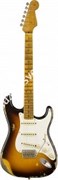 FENDER 2018 HEAVY RELIC® 1958 STRATOCASTER® - CHOCOLATE 3-COLOR SUNBURST Электрогитара с кейсом, 3-х цветный санберст
