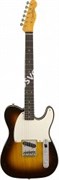 FENDER 2018 JOURNEYMAN RELIC® 1959 CUSTOM ESQUIRE® - CHOCOLATE 3-COLOR SUNBURST Электрогитара с кейсом, 3-х цветный санберст