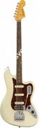 FENDER 2018 JOURNEYMAN RELIC® BASS VI - AGED OLYMPIC WHITE Электрогитара с кейсом, цвет кремовый