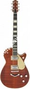 GRETSCH G6228FM PRO PE JET BT BBN электрогитара, топ огненный клен, цвет красный матовый