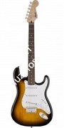 FENDER SQUIER BULLET STRAT HT BSB электрогитара, фикс. бридж, цвет санберст