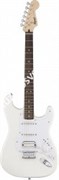 FENDER SQUIER BULLET STRAT HT HSS AWT электрогитара, HSS, фикс. бридж, цвет белый