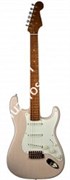 FENDER AMERICAN CUSTOM STRAT® NOS - CUSTOM BUILT - &#39;18 NAMM LIMITED EDITION - Dirty White Blonde электрогитара с кейсом