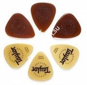 TAYLOR 80790 Picks, Variety Pack- Primetone (3) and Ultex (3) Набор медиаторов, Primetone (3 шт.), Ultex (3 шт.)