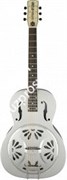 GRETSCH G9221 Bobtail™ Steel Round-Neck A.E., Steel Body Spider Cone Resonator Guitar, Fishman® Nashville Resonator Pickup Резон