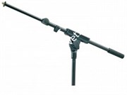 K&amp;M 21140-300-55 дополнительное телескопическое звено-держатель к микрофонной стойке, длина 425-725 мм, цвет черный