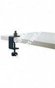 K&amp;M 23700-300-55 настольный держатель-струбцина для микрофона с резьбой 3/8&#39;, сталь, черный