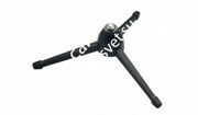 K&amp;M 23105-300-55 настольная микрофонная стойка, складная, высота 70 мм, пластик, чёрная