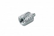 K&amp;M 21920-000-29 переходник-адаптер с 3/8&#39; мама на 1/4&#39; x 10 mm папа, оцинкованная сталь