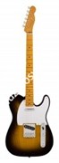 FENDER 50S TELE LACQUER MN 2TSB Электрогитара, 50S Теле, цвет санберст