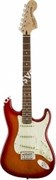 FENDER SQUIER STANDARD STRATOCASTER LTD LRL CHERRY SUNBURST электрогитара, накладка лаурэль, цвет вишневый санберст