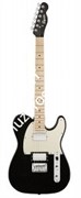 Fender Squier Contemporary Telecaster HH, Maple Fingerboard, Black Metallic Электрогитара, звукосниматели HH, цвет черный