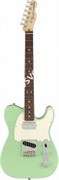 FENDER AMERICAN PERFORMER TELECASTER® WITH HUMBUCKING, RW, SATIN SURF GREEN электрогитара, цвет зеленый, в комплекте чехол FENDER AMERICAN PERFORMER TELECASTER® WITH HUMBUCKING, RW, SATIN SURF GREEN электрогитара, цвет зеленый, в комплекте чехол