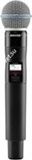SHURE QLXD2/B58 G51 ручной передатчик серии QLXD с капсюлем микрофона BETA58, частотный диапазон 470-534 MHz
