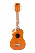 KALA KA-SEM Kala Soprano Exotic Mahogany Ukulele укулеле, форма корпуса - сопрано, цвет янтарный