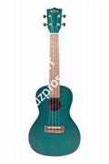 KALA KA-CEMB Kala Concert Exotic Mahogany Blue Ukulele укулеле, форма корпуса - концерт, цвет морской волны