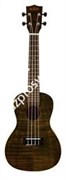 KALA KA-CEMBK Concert Exotic Mahogany Black Ukulele укулеле, форма корпуса - концерт, цвет черный