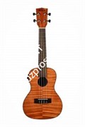 KALA KA-CEME Kala Concert Exotic Mahogany Ukulele w/E электроакустическое укулеле, форма корпуса - концерт, цвет янтарный