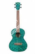 KALA KA-TEMB Kala Tenor Exotic Mahogany Blue Ukulele укулеле, форма корпуса - тенор, цвет морской волны