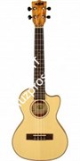 KALA KA-SSTU-SMT-C Travel Tenor Spalted Maple Cutaway w/Bag укулеле, форма корпуса - тенор (с вырезом), в комплекте чехол
