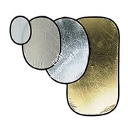 Отражатель на пружине Avenger I6241 GOLD/WHITE 120X185 O. REF