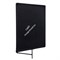 I650B Черный флаг Avenger 45X60см Solid Black Flag - фото 103473